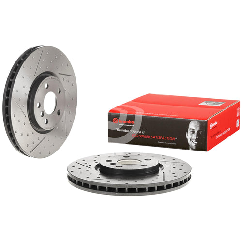 Disco de Freno Delantero para Mini Cooper 2013-2022 335 mm 30 mm de espesor 5 birlos