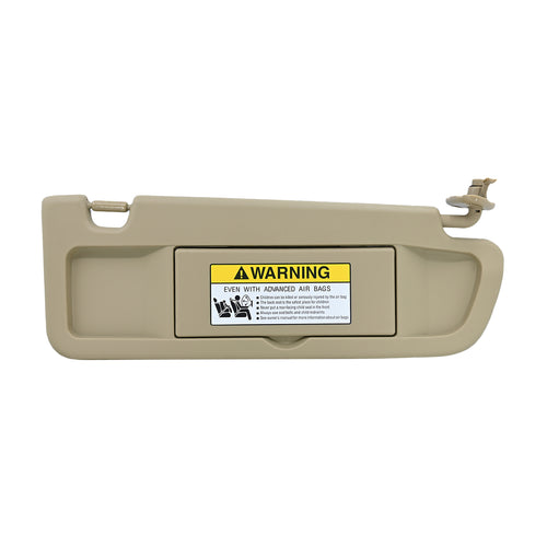 Visera Derecha Con Espejo Beige Civic 2006-2011 Manijauto