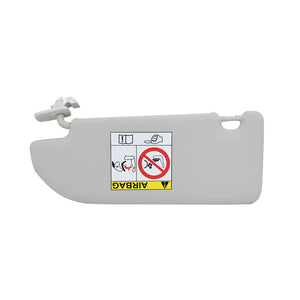Visera Derecha Gris Claro Fiat Argo 2021-2025 Manijauto