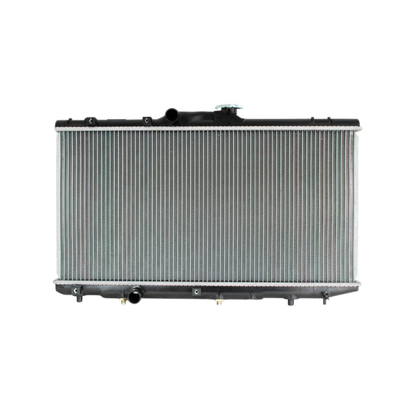 Radiador Automotriz Toyota Corolla LE, CE, DX, Geo prizm T/A 93-97 16mm Tubo Soldado