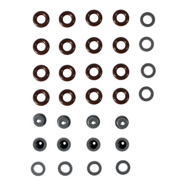 Kit de Orings para Inyector P/ Chrysler Voyager 2001-2007 V6 3.3L OHV Naturalmente Aspirado
