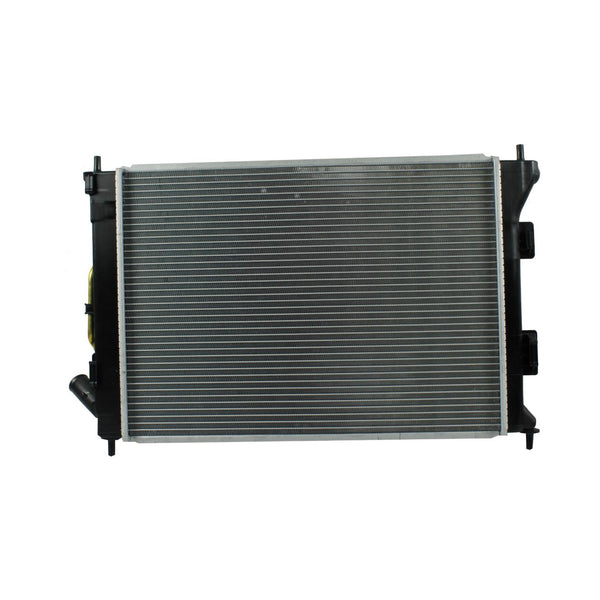 Radiador Automotriz Hyundai Kia Elantra Forte T/A 12-14 16mm Tubo Soldado