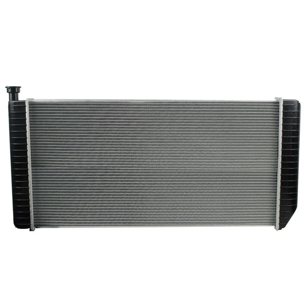 Radiador Automotriz Cadillac Chevrolet Escalade Blazer, Silverado Sport, C4500, 2500, Chetenne, Custum T/A 99-00 32mm Tubo Soldado