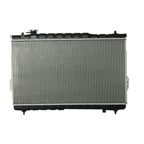 Radiador Automotriz Hyundai Santa Fe T/A 01-06 16mm Tubo Soldado