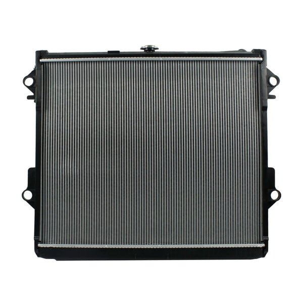 Radiador Automotriz Toyota Land cruiser T/A 08-15 16mm Tubo Soldado