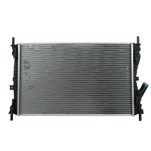 Radiador Automotriz Ford Fiesta Fusion T/A T/M 04-17 26mm Tubo Soldado