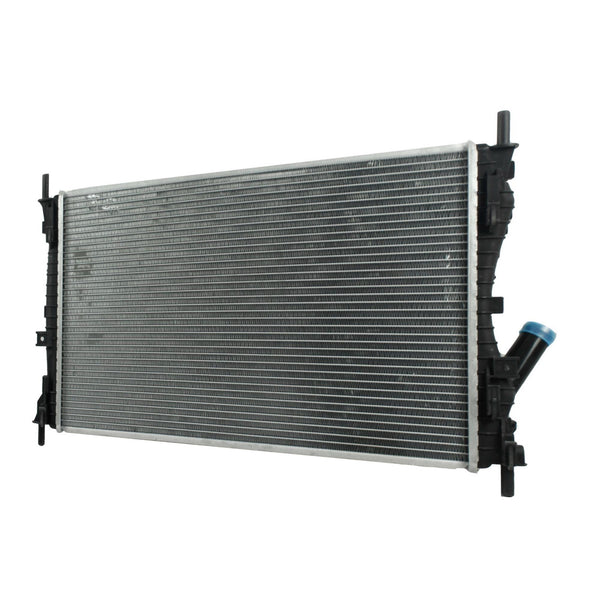 Radiador Automotriz Ford Fiesta Fusion T/A T/M 04-17 26mm Tubo Soldado