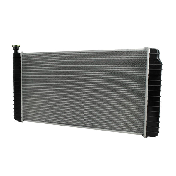 Radiador Automotriz GM C1500 C2500, Cheyenne, Silverado, Sierra C1500, GT, SL,SLE T/A 96-98 26mm Tubo Soldado