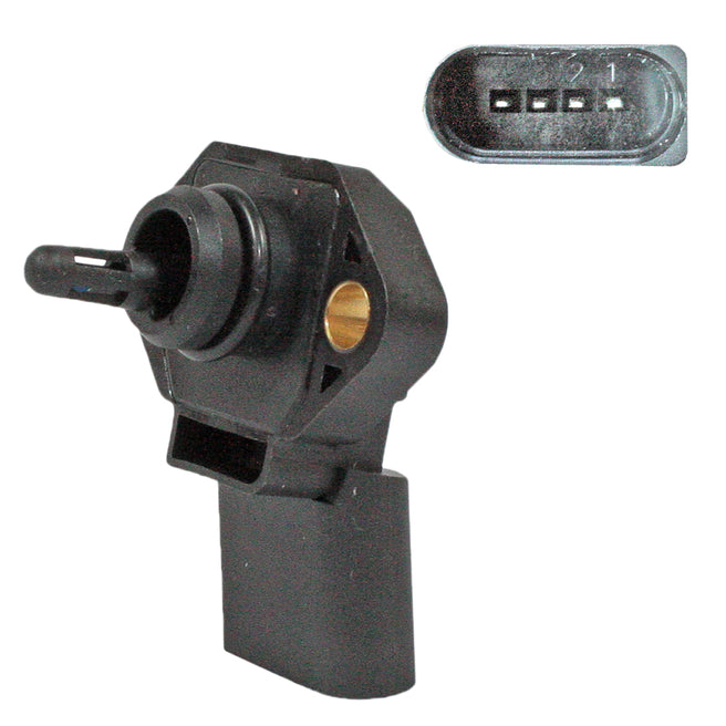 Sensor MAP P/ Volkswagen Beetle 1998-2004 L4 1.9L Turbo Diesel