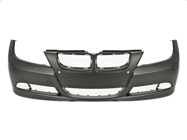 Fascia Delantera para BMW Serie 3 2006-2008 Con hoyos para sensores Para Pintar 4 Puertas