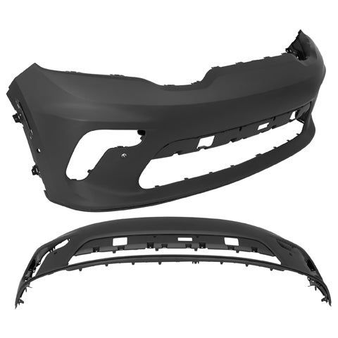 FASCIA DELANTERA DG DURANGO 21-23 P/PINTAR C/HOYO P/SENSOR GT/GT PLUS/RT/SRT V6/V8 6/8 CILINDROS 3.6/5.7L 5 PUERTAS