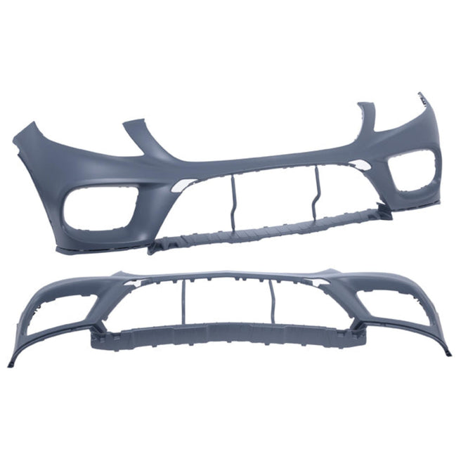 FASCIA DELANTERA MC CLASE GLE 16-19 P/PINTAR S/HOYO P/SENSOR 4MATIC/BASE/SPORT V6 6 CILINDROS 3.0 L 5 PUERTAS SUPERIOR