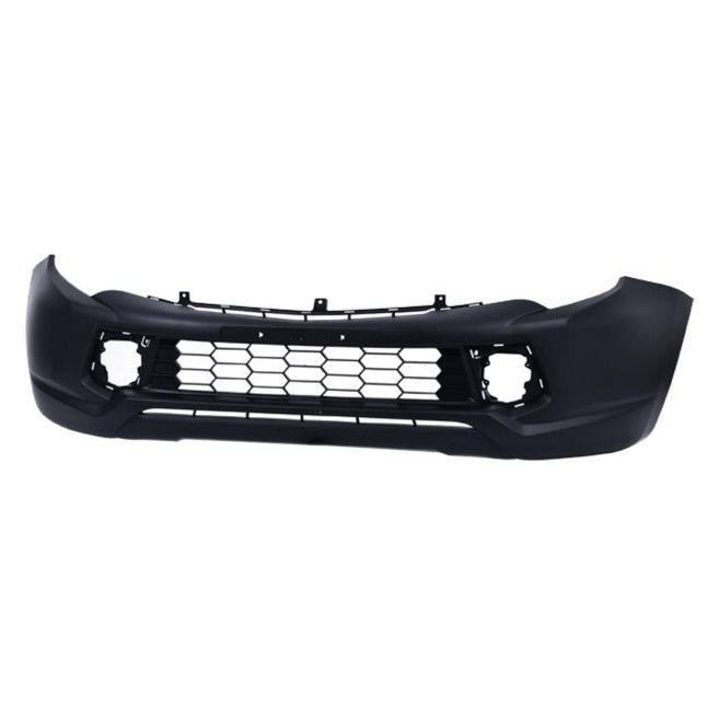 FASCIA DELANTERA MT L200 16-19 P/PINTAR C/PARRILLA C/SPOYLER S/HOYO P/MOLDURA