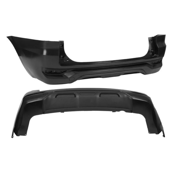 FASCIA TRASERA MT XPANDER 20-22 C/2 HOYOS P/REMOLQUE P/PINTAR GLS L4 4CILINDROS 1.5L 5 PUERTAS