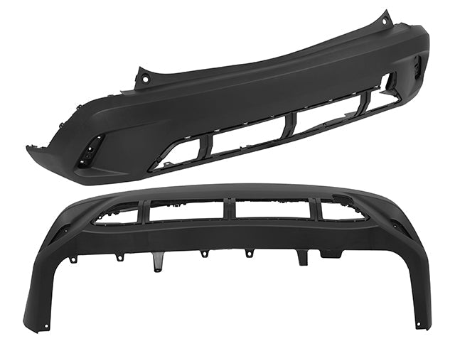 FASCIA TRASERA TY COROLLA CROSS 22-24 CORRUGADA S/HOYO P/SENSOR LE L4 4 CILINDROS 2.0L 5 PUERTAS