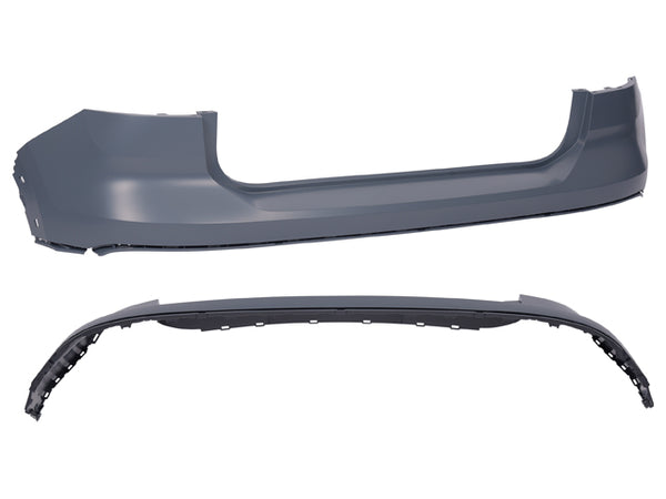 Fascia Trasera P/ Volkswagen T-Cross 2020-2024