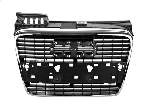 Parrilla Ad A4 05-08 Filo Cromado P/ Audi A4 2005-2008