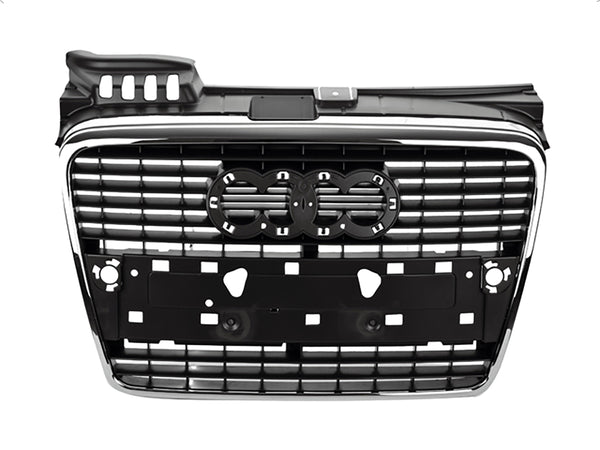 Parrilla Ad A4 05-08 Filo Cromado P/ Audi A4 2005-2008