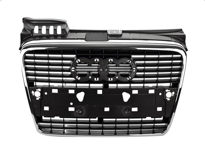 Parrilla Ad A4 05-08 Filo Cromado P/ Audi A4 2005-2008