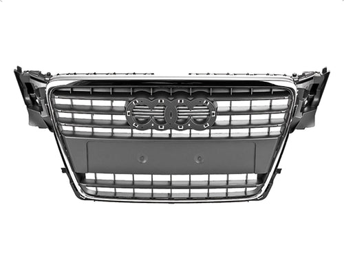Parrilla Ad A4 09-12 Filo Cromado P/ Audi A4 2009-2012