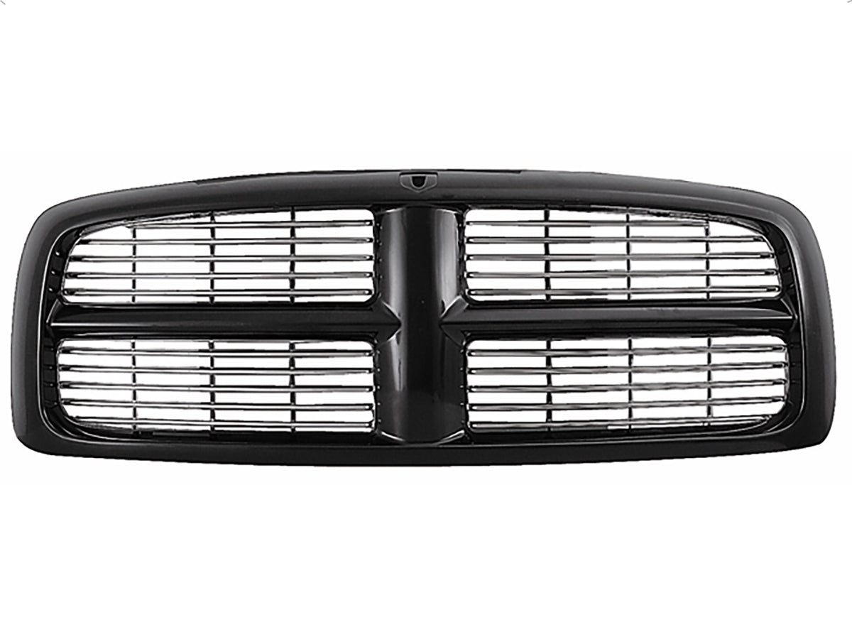 Parrilla Dg Ram 02-04 Completa P/Pintar/Cromada P/ Dodge Ram 2002-2004