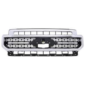 Parrilla Negra Cromada Sin Cámara Super Duty 2020-2022
