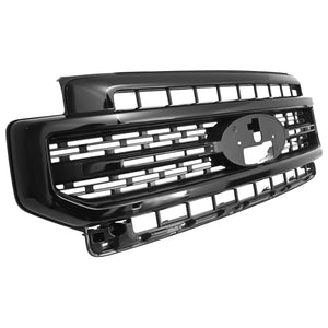Parrilla Negra Cromada Sin Cámara Super Duty 2020-2022