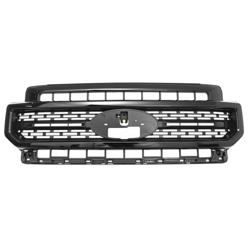 Parrilla Negra Cromada Sin Cámara Super Duty 2020-2022