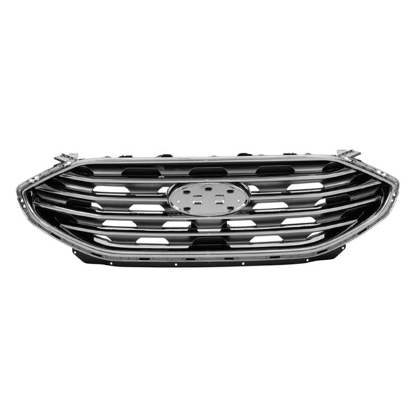 Parrilla Fd Edge 19-24 Cromada S/Hoyo P/Camara Sel Plus L4 4 Cilindros 2.0L P/ Ford Edge 2019-2024