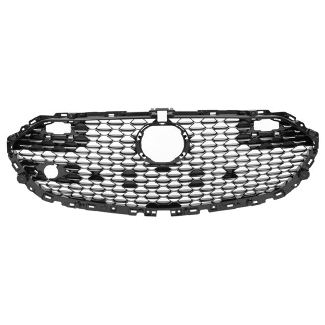 Parrilla Mz 3 19-25 Negra Brillante P/ Mazda 3 2019-2024