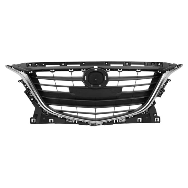Parrilla Mz 3 14-18 C/Moldura Cromada I/I Sport/I Grand Touring/Signature L4 4 Cilindros P/ Mazda 3 2014-2018