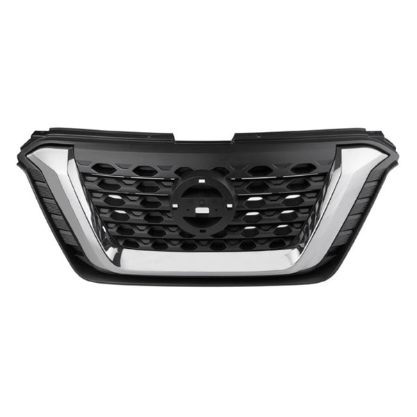 Parrilla Ns Kicks 17-20 Cromada/Humo Negra Brillante Sentido/Bitono/Advance/Exclusive L4 4 Cilindros P/ Nissan Kicks 2017-2020