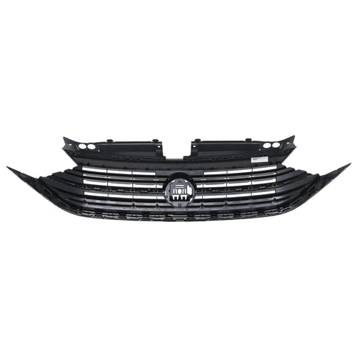 Parrilla Superior Negra Cromada Jetta 2022-2024