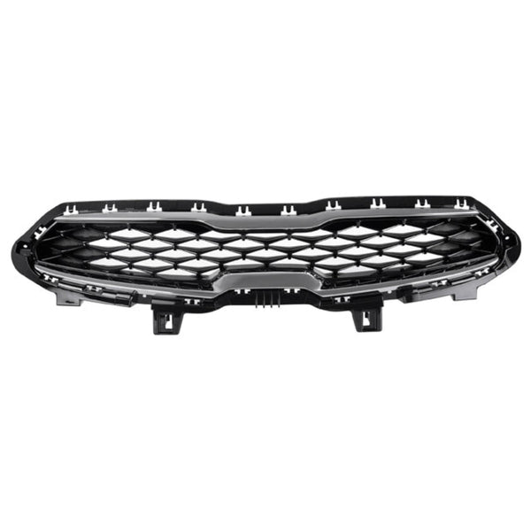 Parrilla Ki Forte 19-21 Negra Brillante F/Cromado Ex/Lx L4 4 Cilindros 2.0L P/ Kia Forte 2019-2021