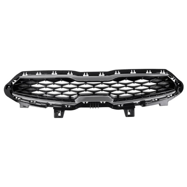 Parrilla Ki Forte 19-21 Negra Brillante F/Cromado Ex/Lx L4 4 Cilindros 2.0L P/ Kia Forte 2019-2021