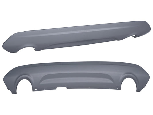 Spoyler Trasero Fd Escape 13-19 Corrugado Plata C/2 Hoyo P/Escape S/Hoyo P/Tiron Se Plus/Se L 4 4 Cilindros 2.5L 5 Puertas