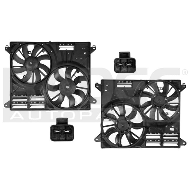 Motoventilador P/ Ford Edge 2015-2023