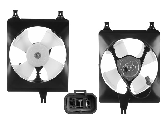Motoventilador de Aire Acondicionado Sencillo para Honda Accord 1998-2002 L4 2.3L Completo 2 Pines