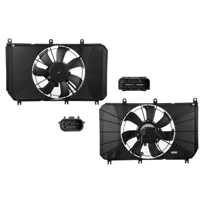 Motoventilador de Radiador Sencillo para Honda CR-V 2020-2022 L4 2.0L Completo 3+2 Pines
