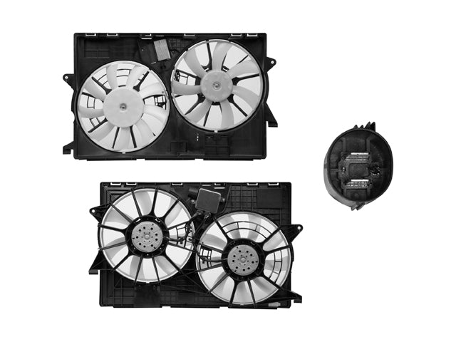 MOTOVENTILADOR JP CHEROKEE 14-21 V6 3.2 LTS C/CONTROL DOBLE COMPLETO 2 PINES TW