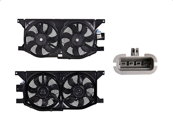 Motoventilador P/ Mercedes Benz Ml 1998-2005