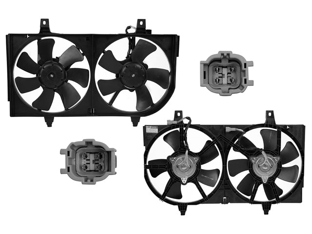 Motoventilador P/ Nissan Sentra 2002-2006