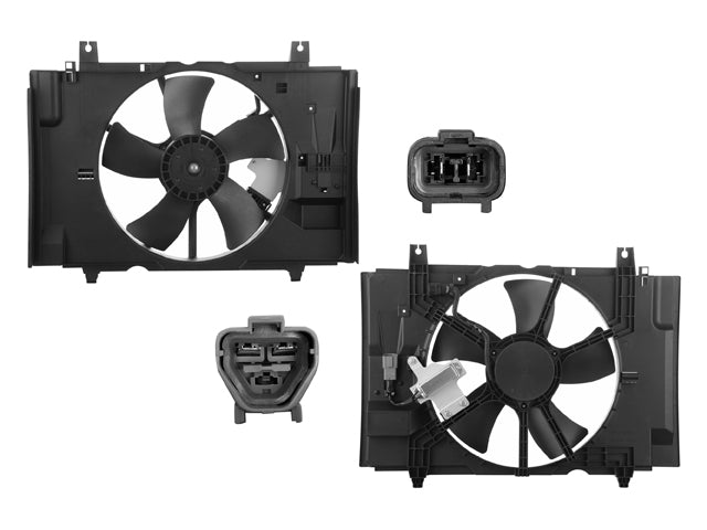 Motoventilador P/ Nissan Tiida 2007-2018