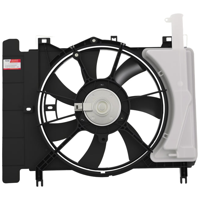 Motoventilador de Radiador Sencillo para Toyota Yaris 2006-2015 L4 1.5L Completo 2 Pines