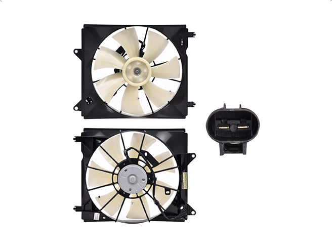 Motoventilador de Radiador Sencillo para Toyota Avalon 2000-2004 V6 3.0L Completo 2 Pines