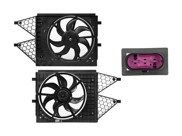 Motoventilador P/ Volkswagen Vento 2014-2015