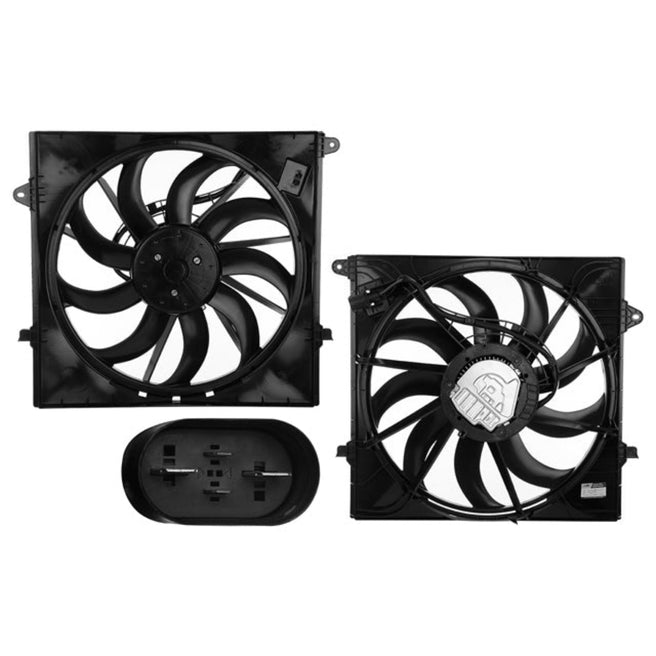 Motoventilador de Radiador Sencillo para Hyundai Santa Fe 2019-2020 L4 2.0L Completo 4 Pines