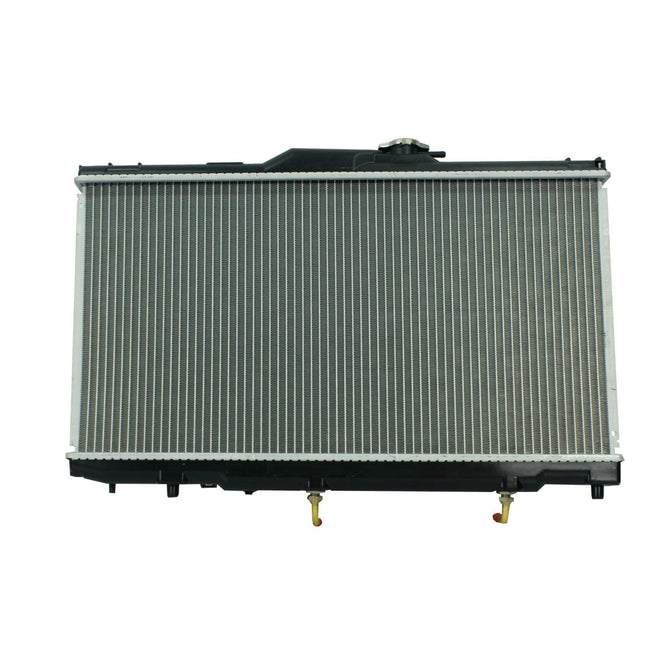 Radiador Automotriz GM Toyota Prizm LSI,CE,LE,Corolla S, VE T/A 98-02 16mm Tubo Soldado