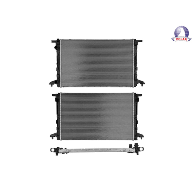 Radiador Ad A4 17-20 L4 2.0 V6 3.0 Lts C/S Aa Aut 28 1/3X18 5/7X26Mm Alum Sold Polar