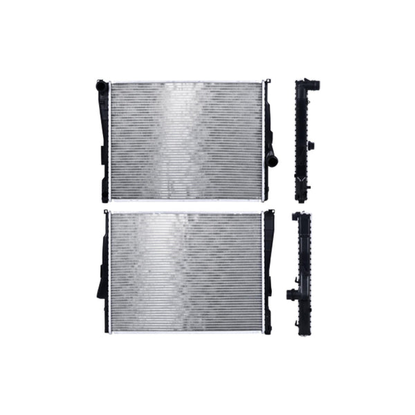 Radiador Bw Serie 3 320I 99-06 L6 2.2, 2.5, 2.8, 3.0 Lts C/S Aa Std 22 5/6X 17 2/3X32Mm Alum Sold Polar